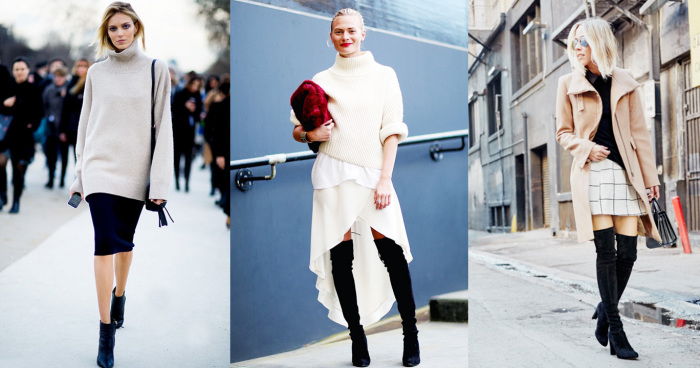 Cách chọn giày Boot đi với váy ngắn thật trendy